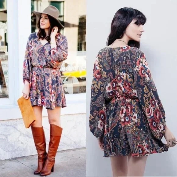 Free People size medium Boho dress - Picture 3 of 3